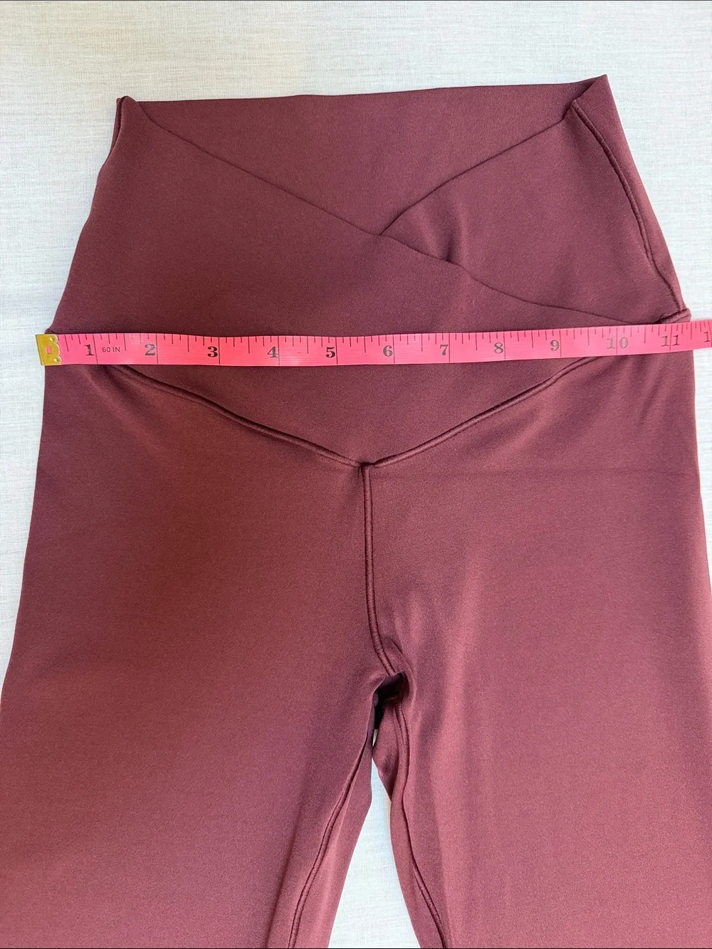 OFFLINE By Aerie Real Me Flare Hi-Rise Leggings Yoga Pants Cool Berry